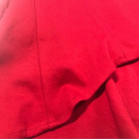 Saint Gil Paris red single breasted coat Medium - Picture 8 of 9